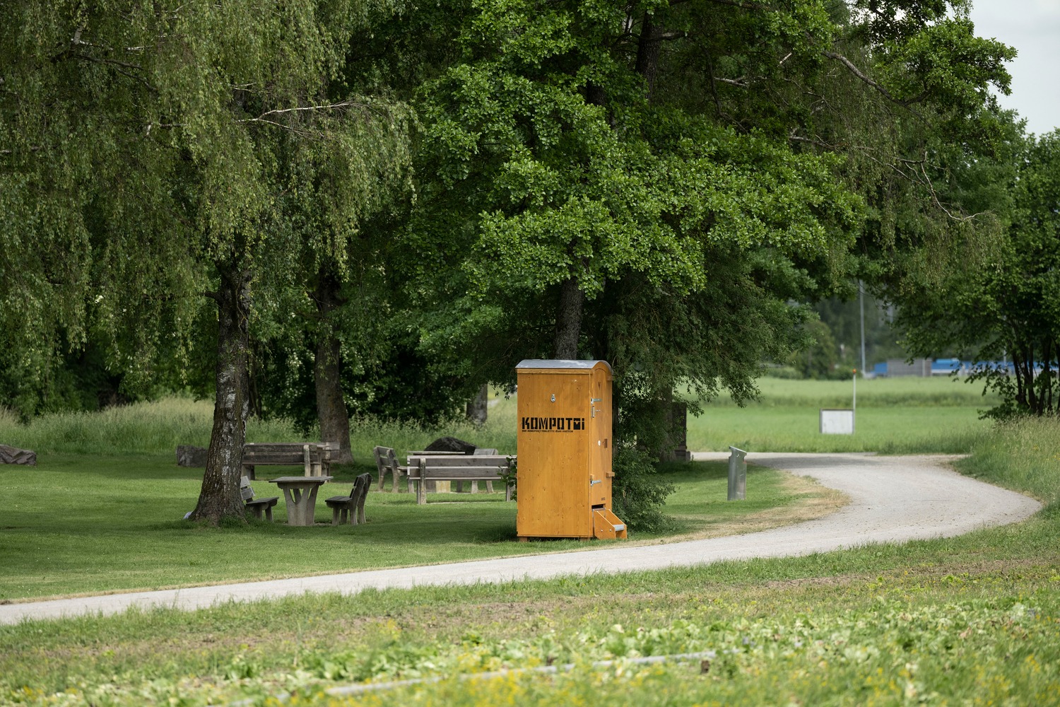 Pilotprojekt «Kompotoi» – Öffentliche Toiletten für stark frequentierte Standorte